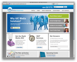 AJC Media Solutions website