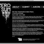 Zero Sum Website
